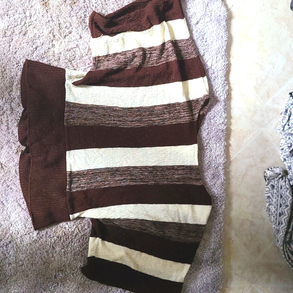 Off the shoulder sweater